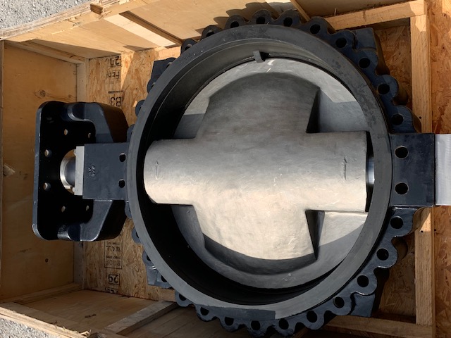 40" Bray butterfly valve