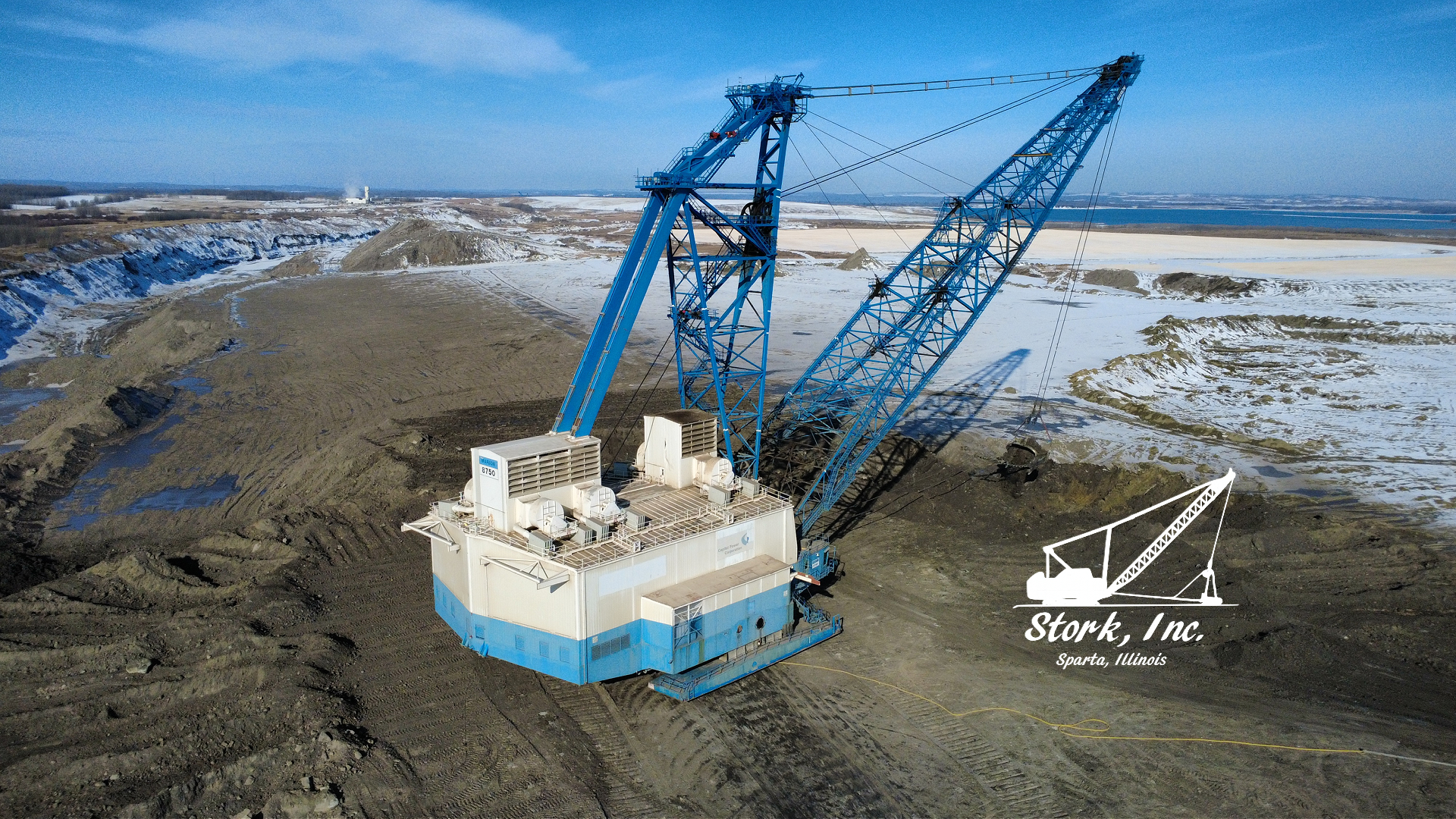 Marion 8750 Dragline