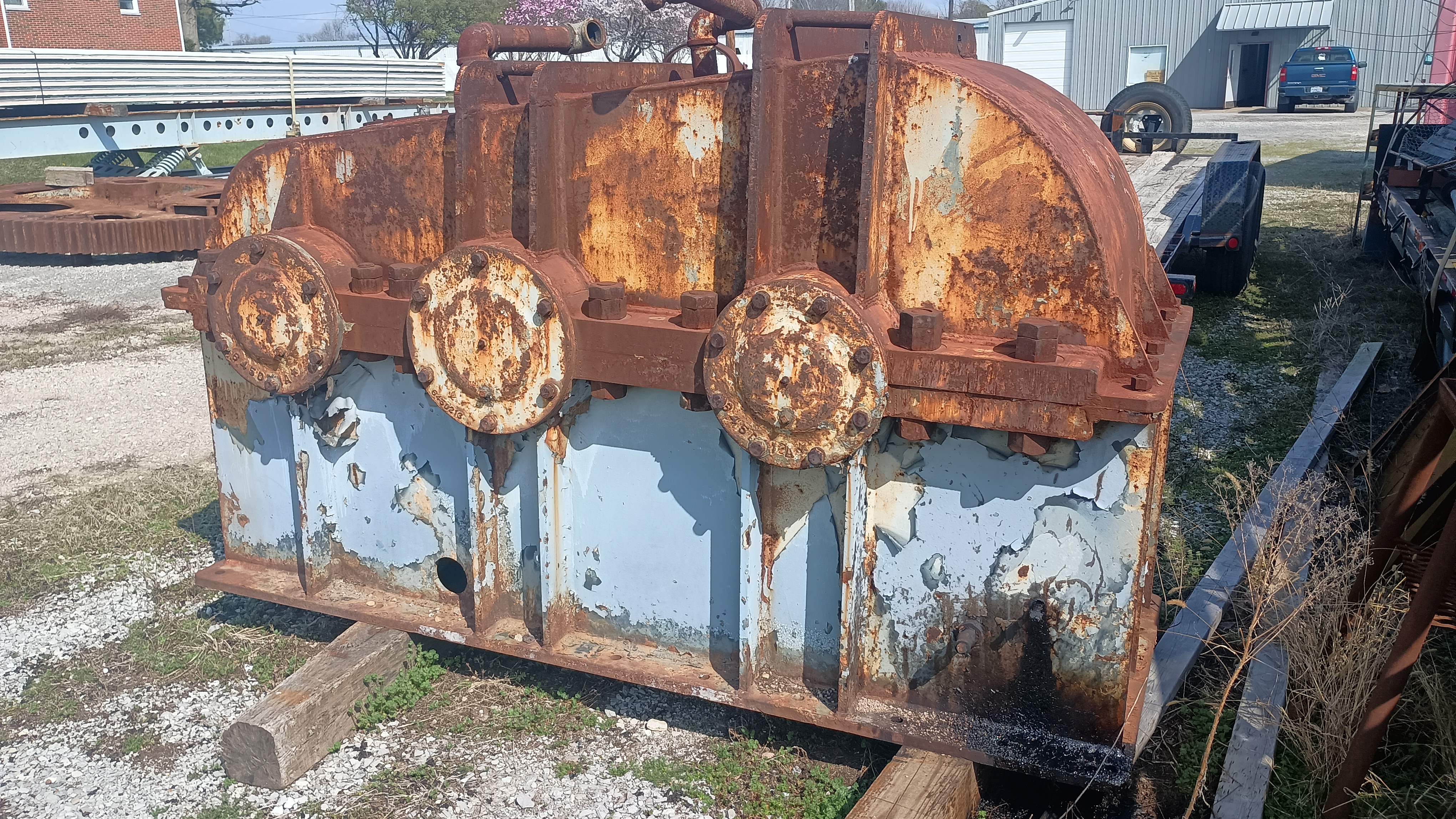 7400 Marion dragline main drive gear reduction