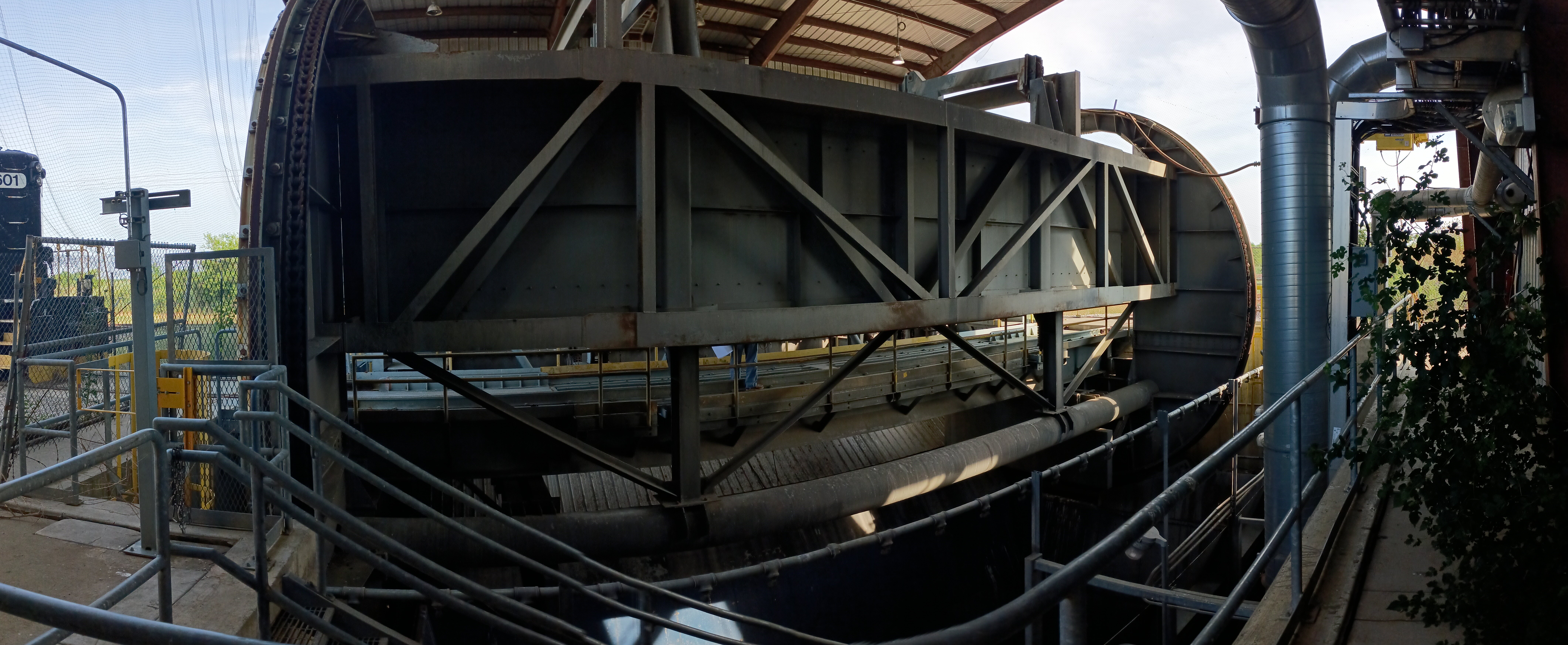 Heyl Patterson Rotary Railcar Dumper 10