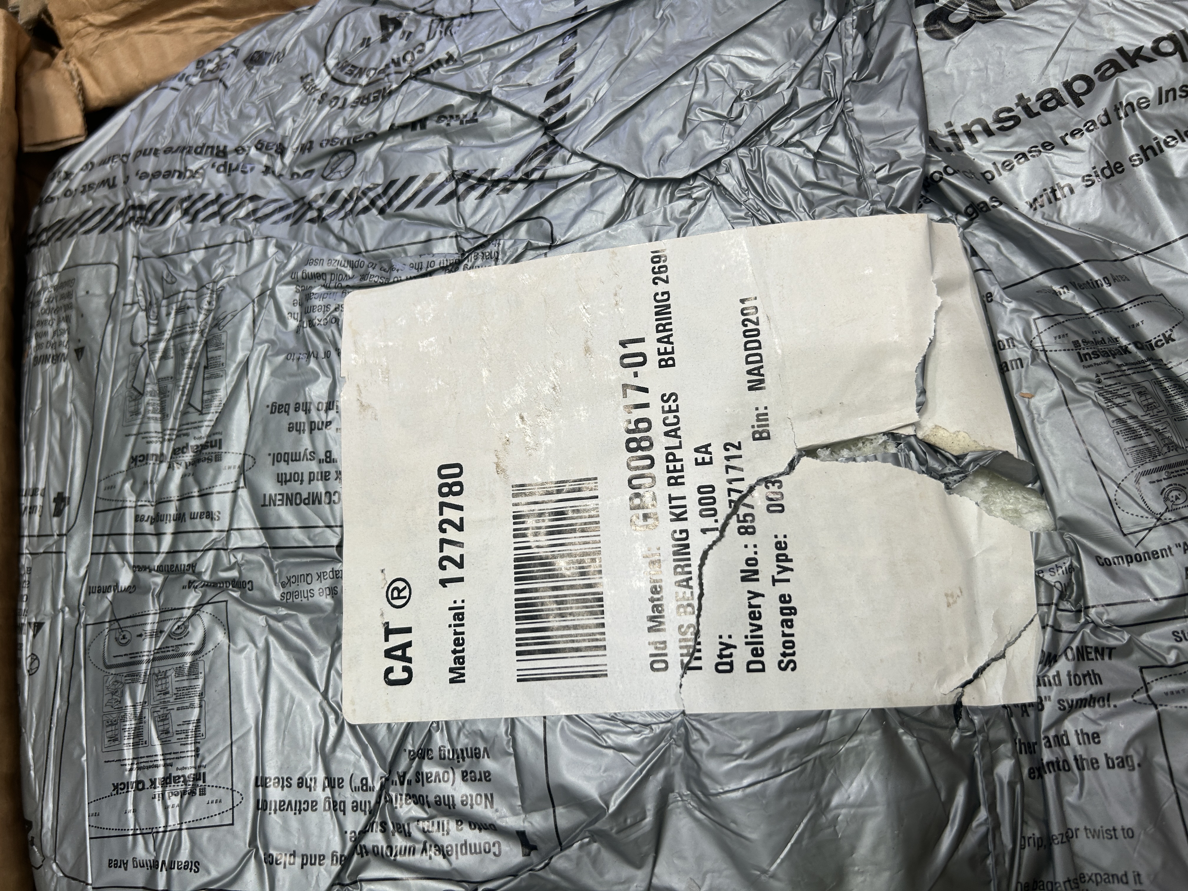 Bearing Kit 1272780 Replaces Bearing kit 2690