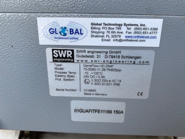 SWR Densflow meters 2