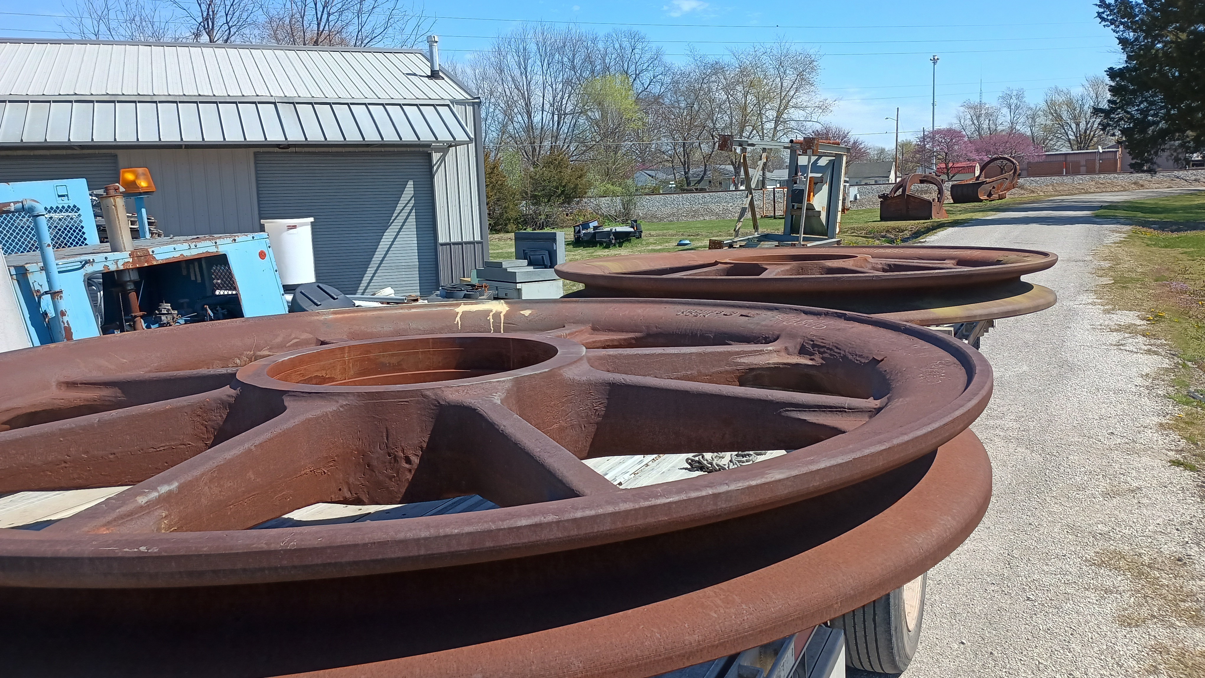 8050 Marion Dragline Point Sheaves