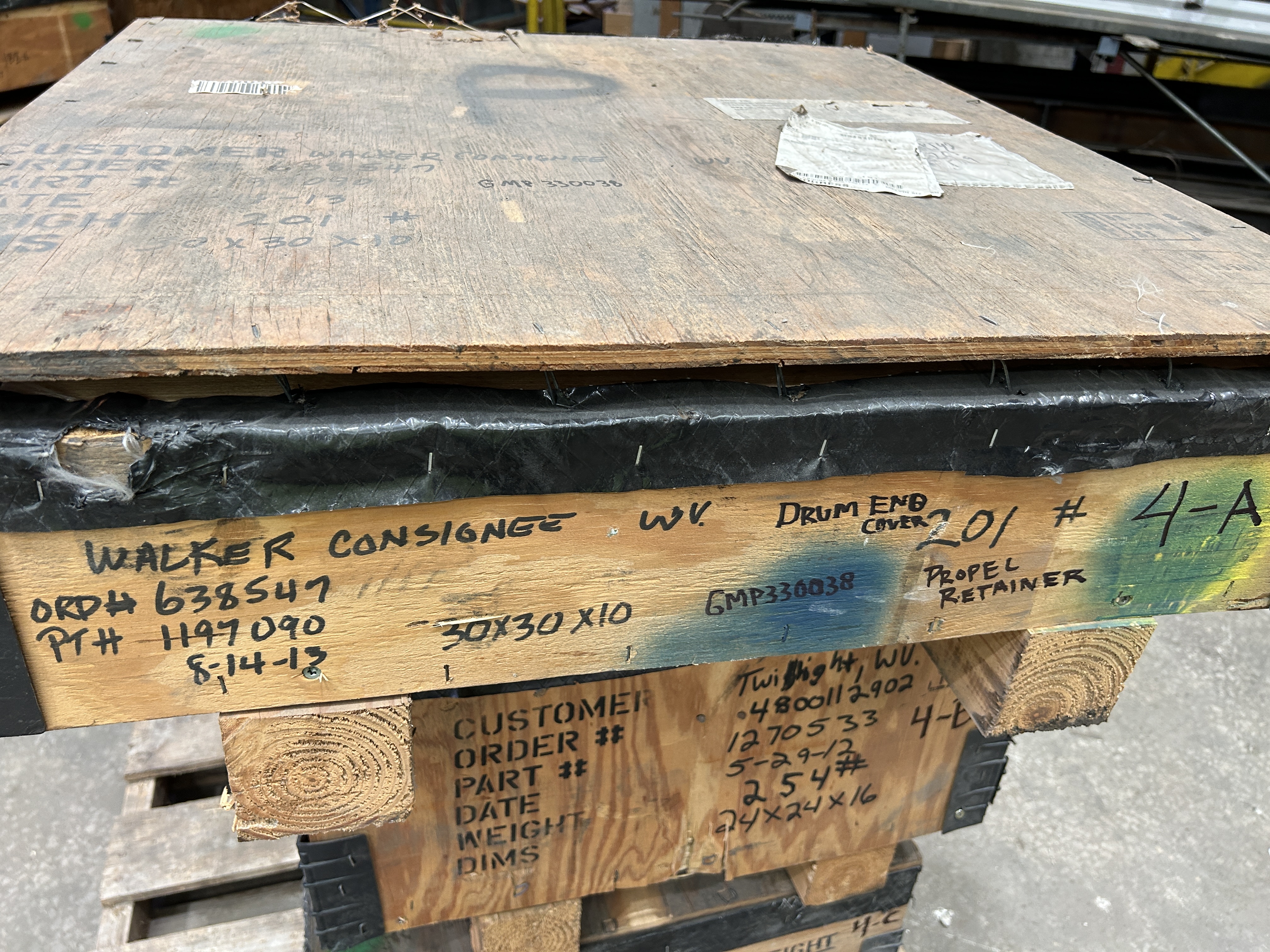 8050 marion Dragline Propel Shaft Retainer GMP330038