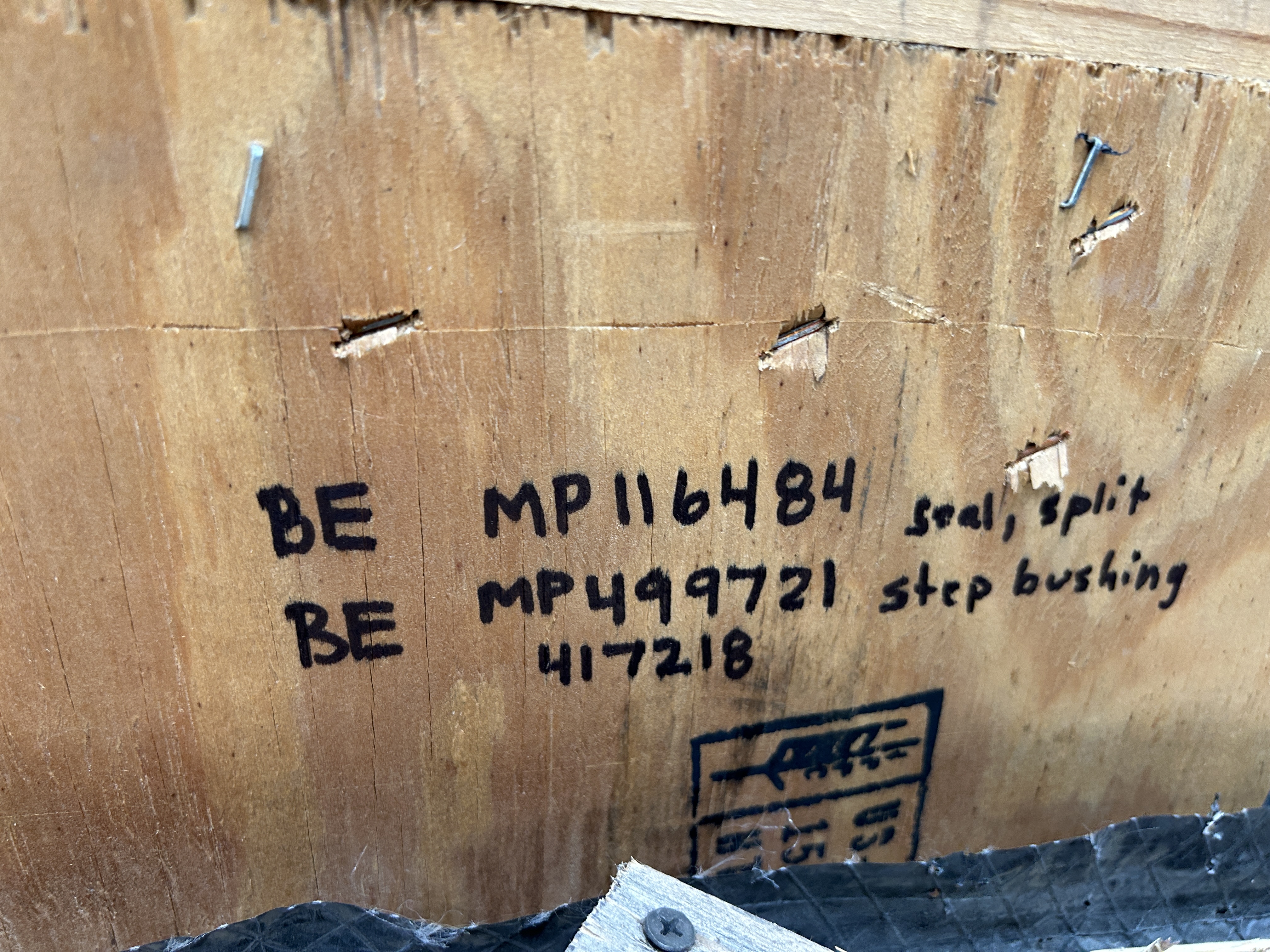 Bucyrus Split Seal and Step Bushing MP116684 and MP499721 Sleeve 762722