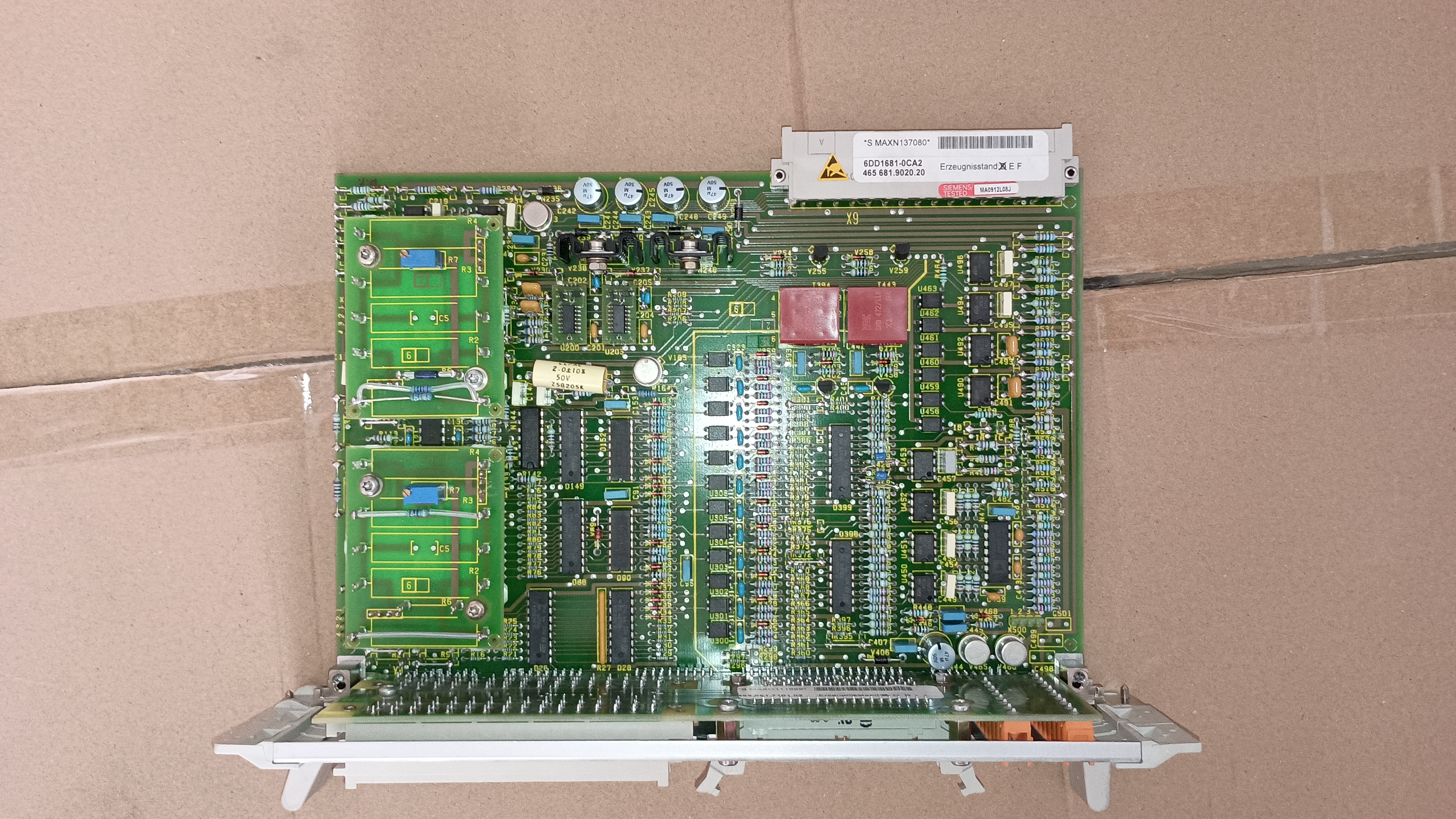 Siemens A1-103-012-533 6DD1681-0CA2 PLC Board 2