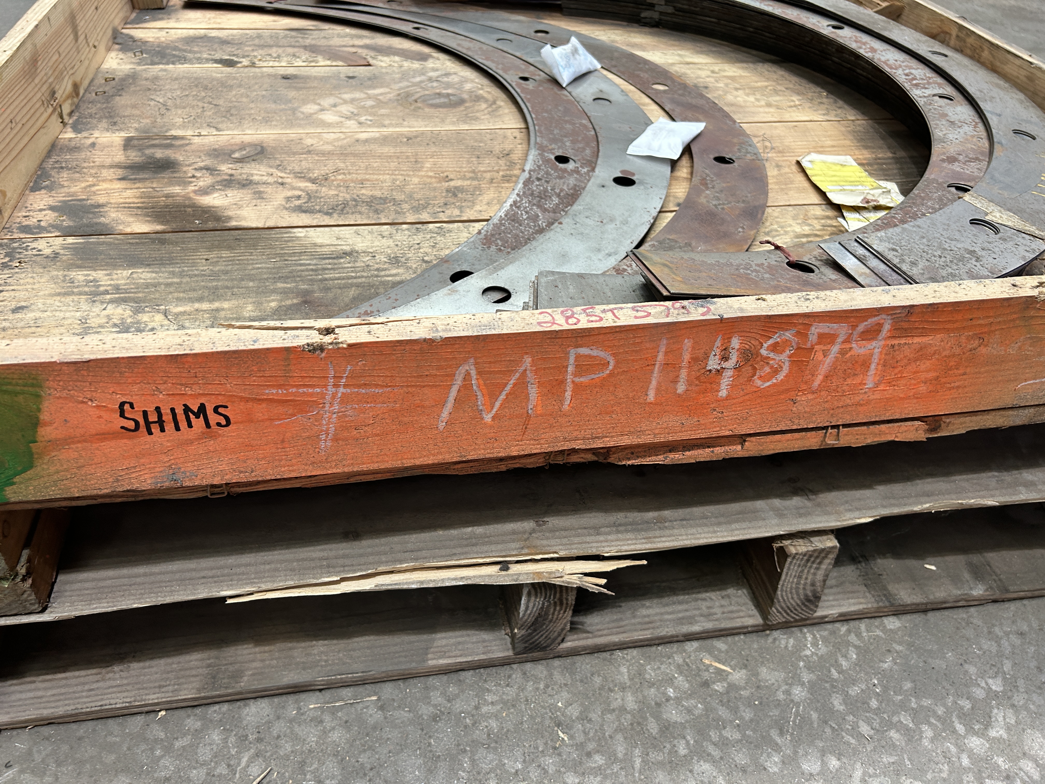 Marion/ Bucyrus shims MP171180, MP17119?, MP171181 2