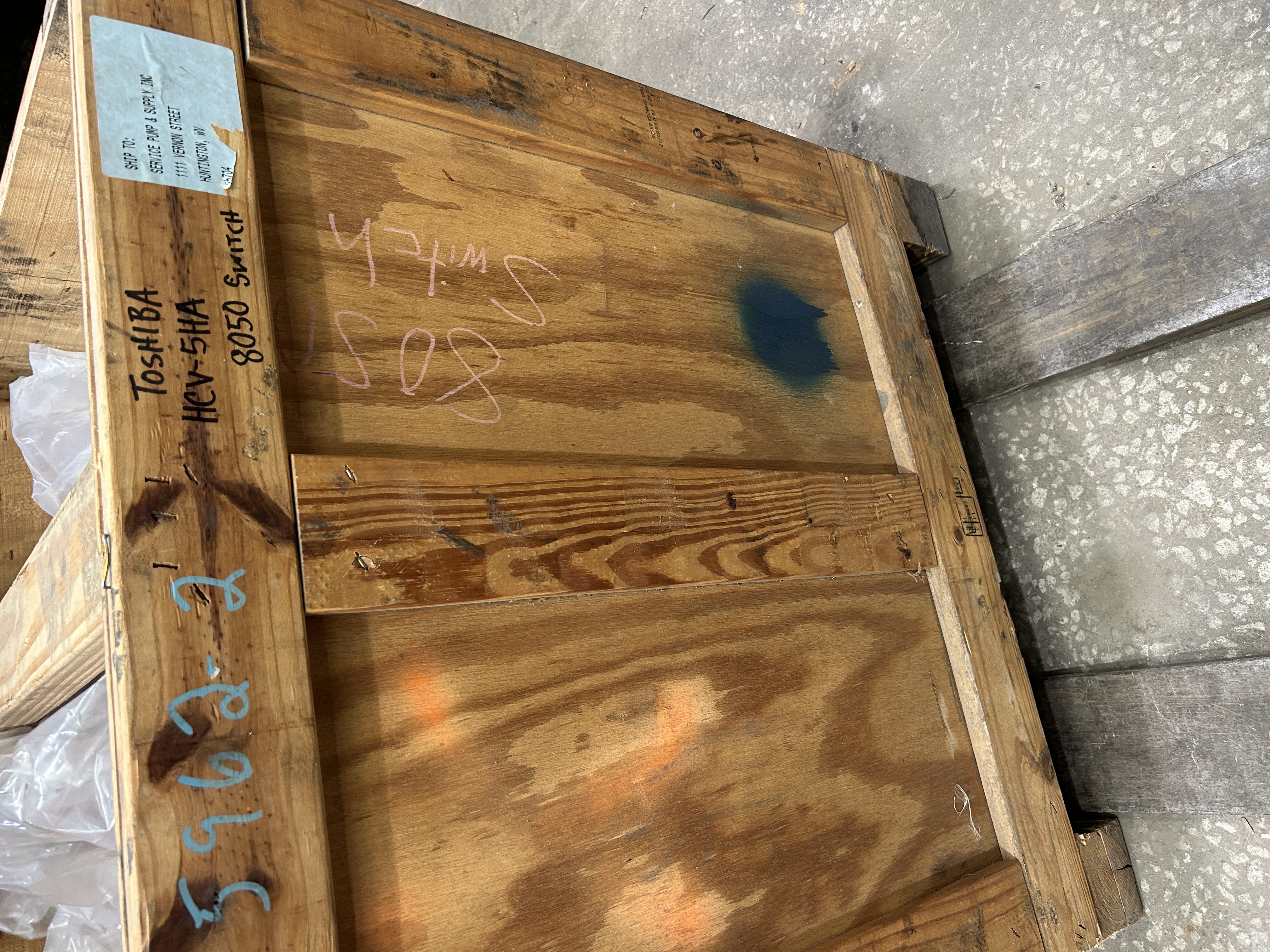 Toshiba High Voltage Disconnects HCV-5HA 7.2KV JK Series