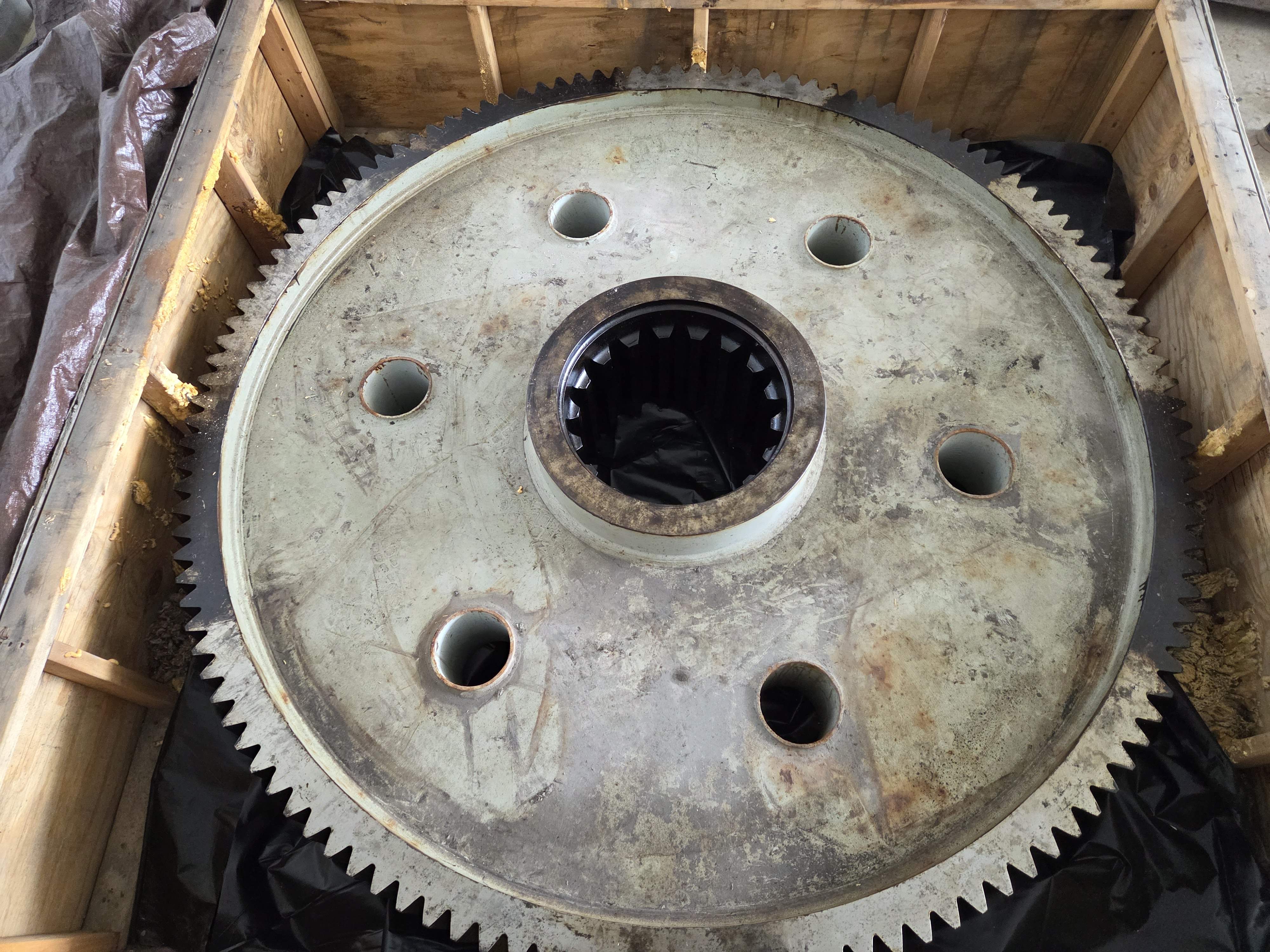 8050 Marion Dragline Gear Propel 2nd Reduction 126T  DO26187 4