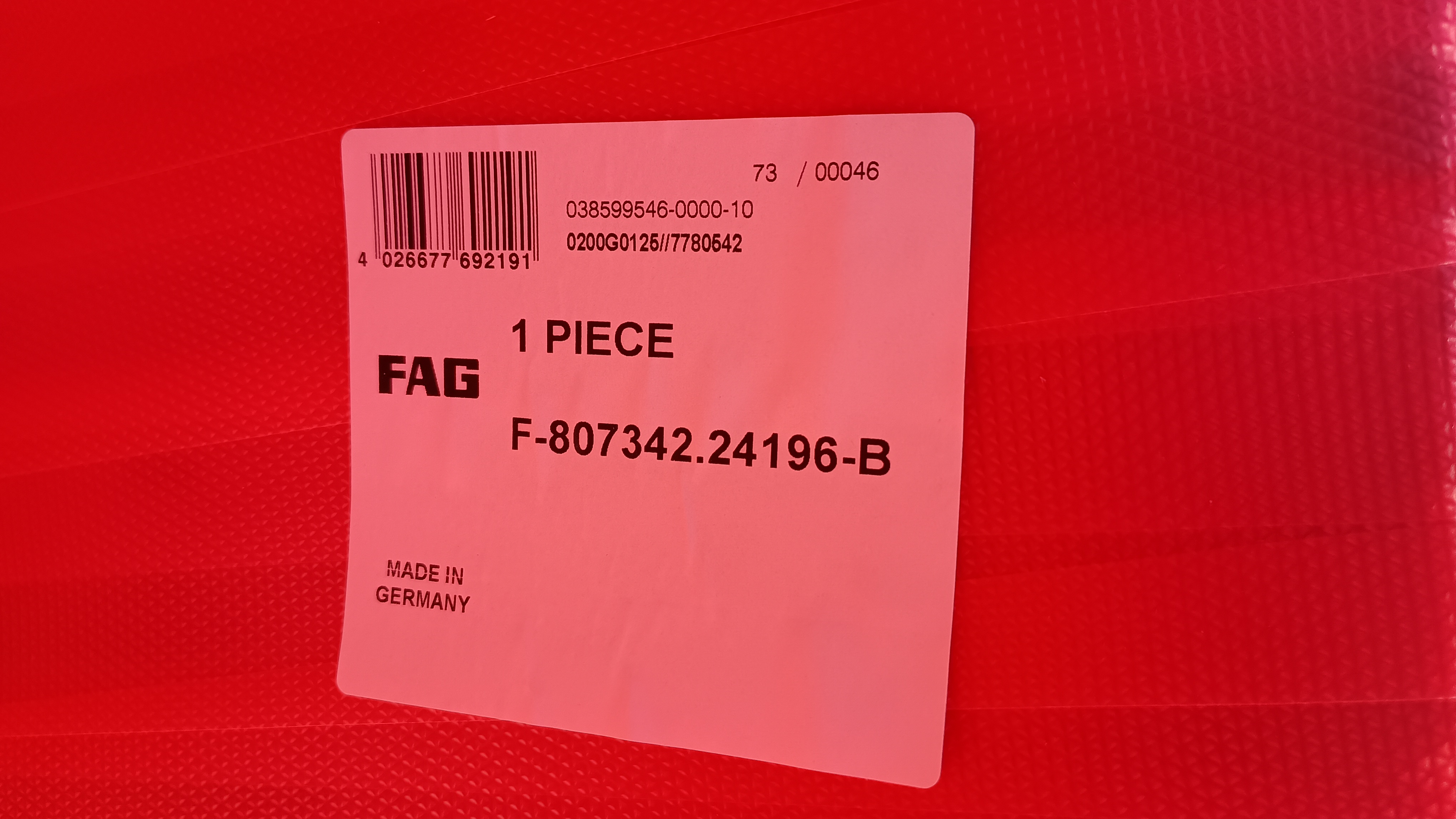 Spherical Roller Bearing FAG F-807342.24196 OEM 1253781 Bucyrus Marion 3