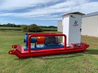 Goulds 3196 Skid mount pump