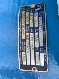 Goulds 3196 Skid mount pump 8