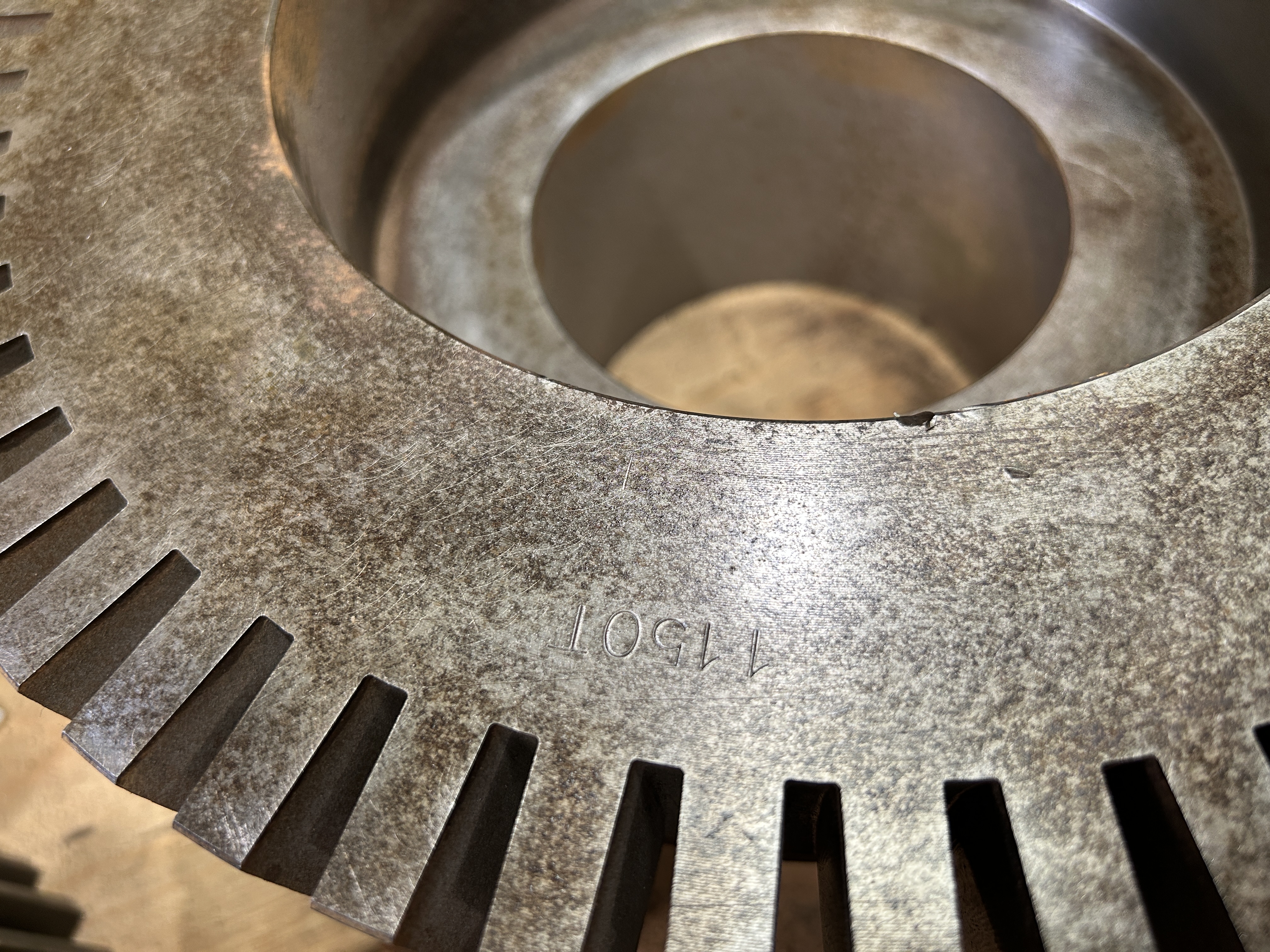 Faulk 1150T coupler  (8050 Marion dragline) 2